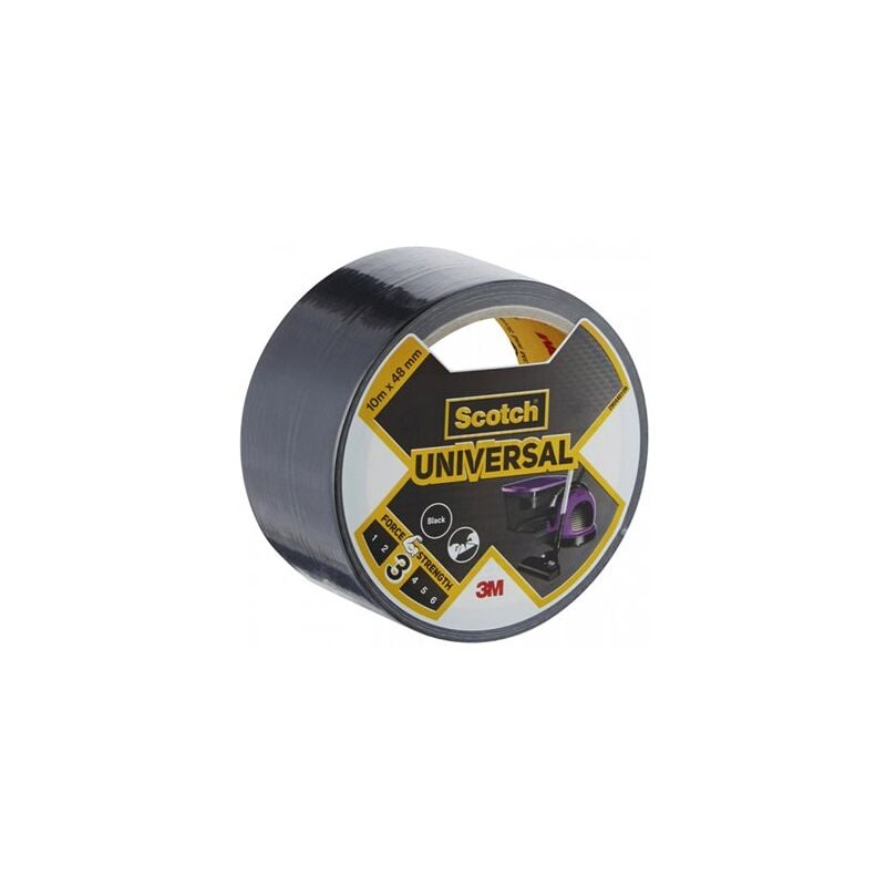 Nastro adesivo universale nero 10m x48mm 29044810b Scotch 3m