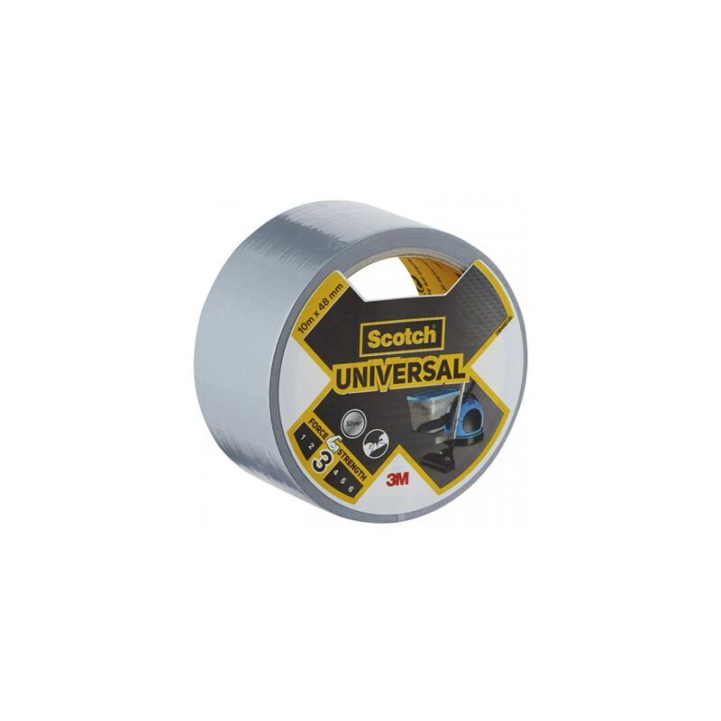 Nastro adesivo universale argentato 10m x48mm 29044810s Scotch 3m