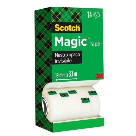 Scotch 8-1933R14TPR pellicola adesiva da copertura Trasparente 19 x 33000 mm