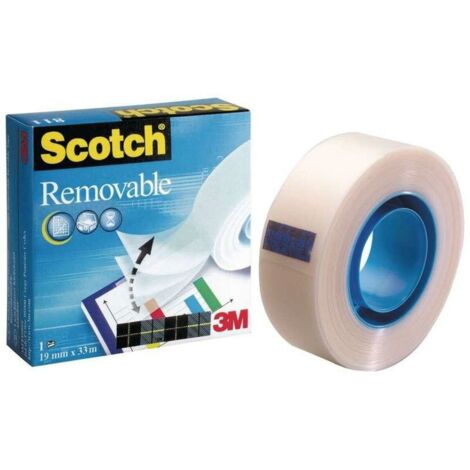 Scotch 8111933 cinta adhesiva 33 m Transparente 1 pieza(s)