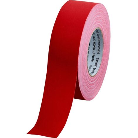 Scotch 9545NR50 nastro adesivo in tessuto rosso 50 mm x 50 m