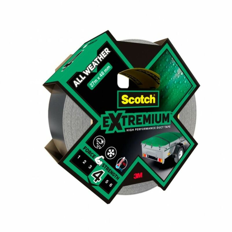 3M Extremium Adatto per uso esterno 27,4 m Grigio