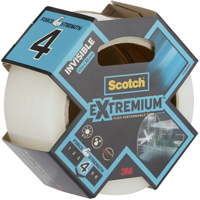 3M - Nastro adesivo trasparente 20m x48mm 41024820inv scotch