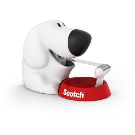 Scotch C31 dispenser nastro adesivo Nero, Rosso, Bianco