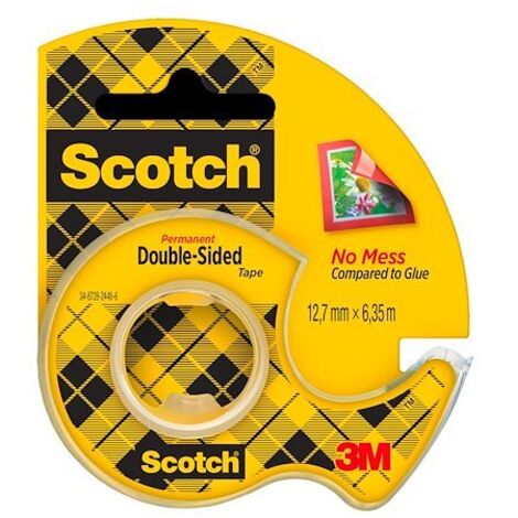 Scotch Handabroller 665H1263 +1Rolle doppelseitiges Klebeband