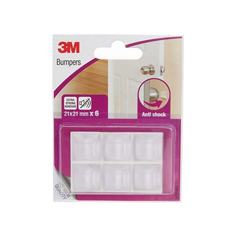 3M UU003683503 Paracolpi Anti-Shock, 21 x 21mm