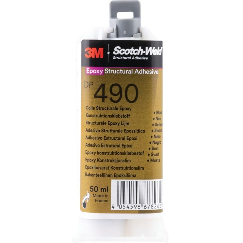 DP490 Scotch-Weld epx High Performance Epoxy Adhesive - 50ml - Black - 3M