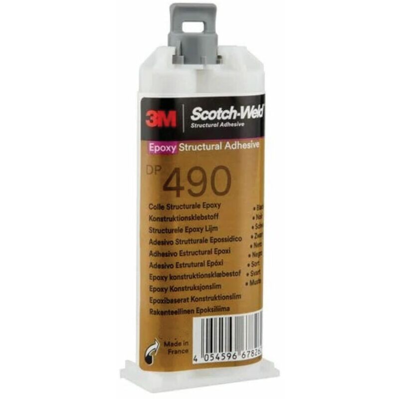 Zoro Select - DP490 Scotch-Weld epx High Performance Epoxy Adhesive Black - 400ml - Black