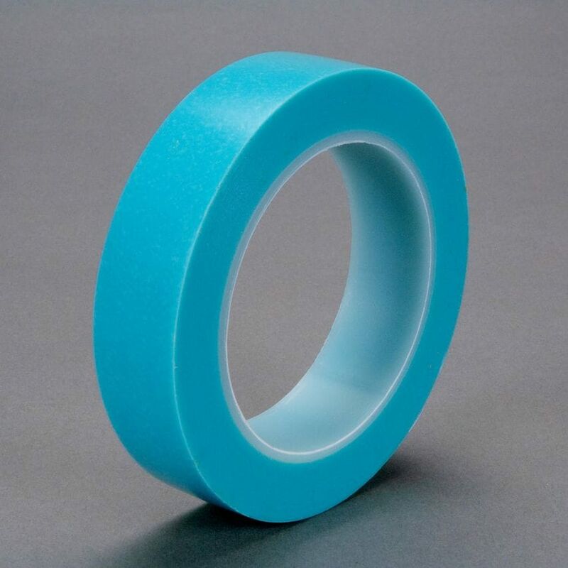 High Temperature Fine Line Tape 4737T, Translucent Blue, 12.7 mm x 33 m, 0.13 - Blue Translucent - 3M