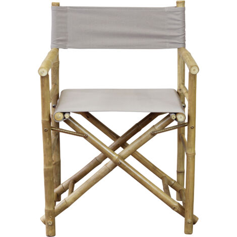 SCOTT - poltrona regista in bamboo