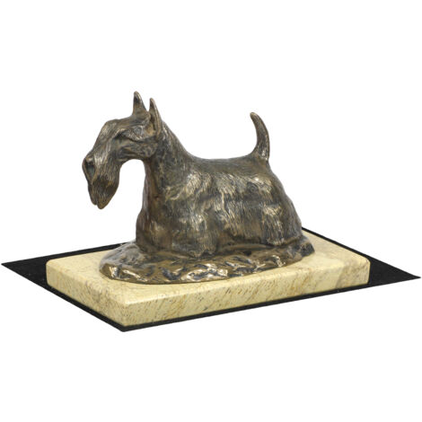Scottish Terrier, Aberdeen Terrier - statuette de chien, silhouette de chien, trophée pour une exposition canine par Art-Dog
