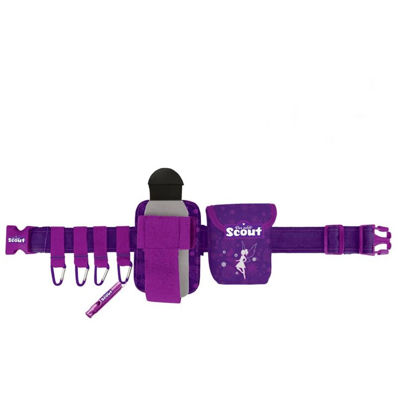 

Cinturón de aventuras para niños neopreno morado - Scout