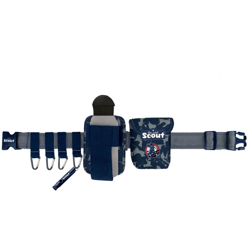 

Cinturón de aventuras para niños neopreno azul - Scout