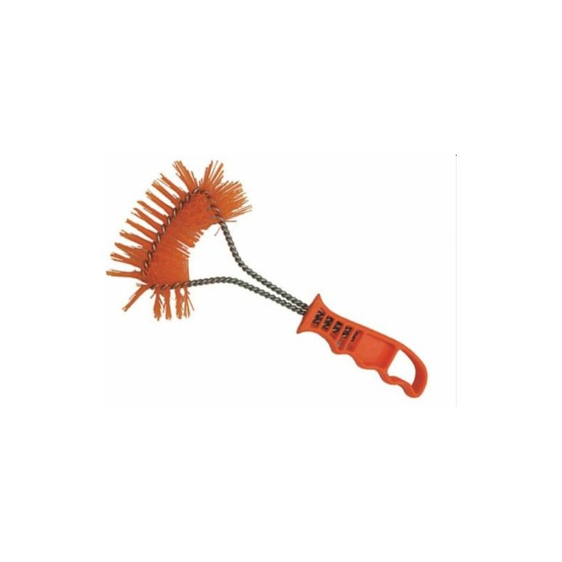 Scovolo Triangolare Nylon Per Stufe A Pellet Con Manico 33826 