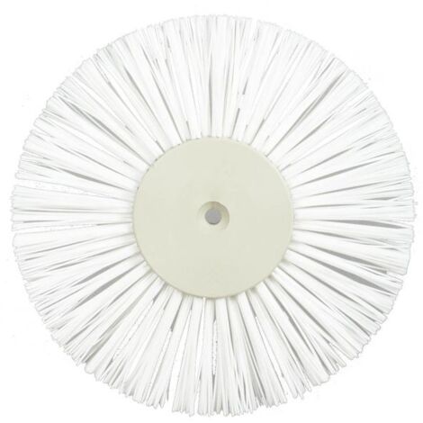 Scovolo spazzola circolare nylon Dn 150 mm  pulizia canne fumarie, stufa, camino, caldaia.