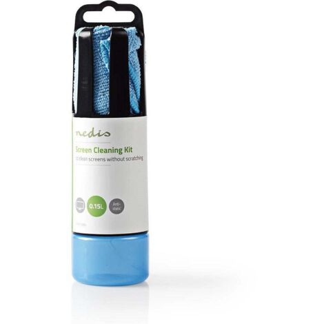 Screen cleaning spray 150 ml computer reading tablet smartphone tv screen dryer included