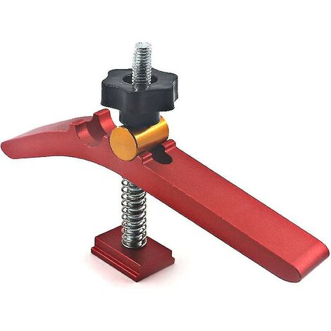 T-Slot Clamp, T-Track Clamp, Hold-Down Clamp with 8mm Threaded, Suitable  for Many Woodworking and Metalworking Applications for Work Holding,  Positioning, and Fixturing(Whole Set) 