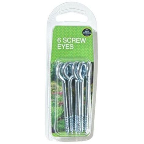 Screw Eyes - Pack of 6