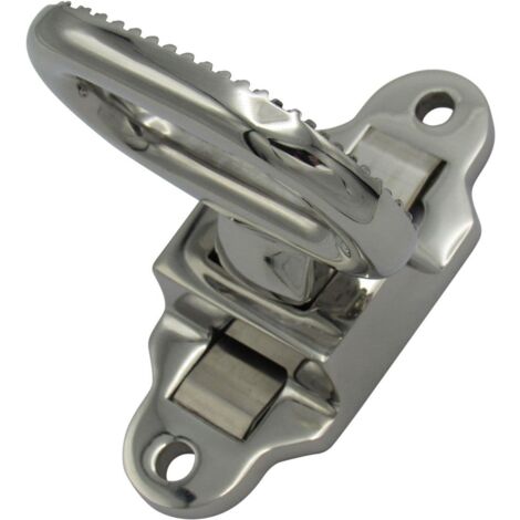 Screw In Folding Boat Step - Marine Boarding Stainless Steel Lift