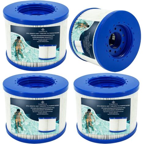 Screw-in Spa Filter, Compatible with Cosy Spa, Clever Spa and More, Screw-in Filter for Inflatable Spa, Replacement Filter (4)