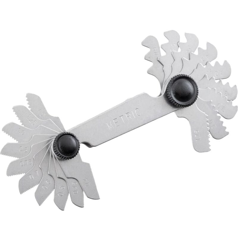 Kennedy 20 Blade Screw Pitch Gauge 60 Degrees Metric