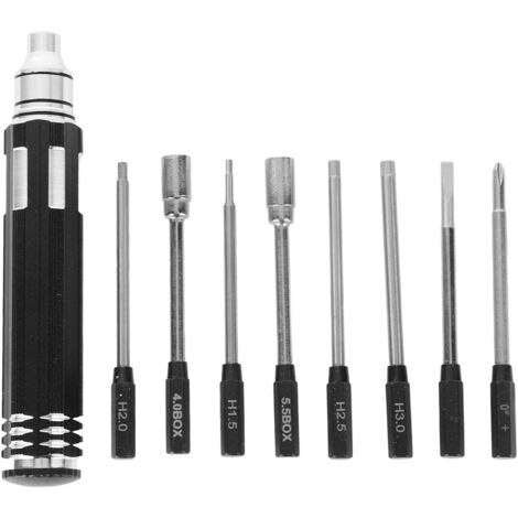Screwdriver Bit Set Professional High Speed Steel Comfortable Grip Slip Resistant Screwdriver Tools Set