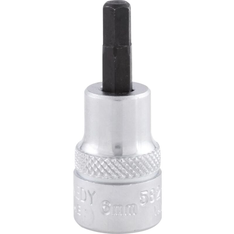 Pro 6mm Hex Socket Bit 3/8 Square Drive - Kennedy