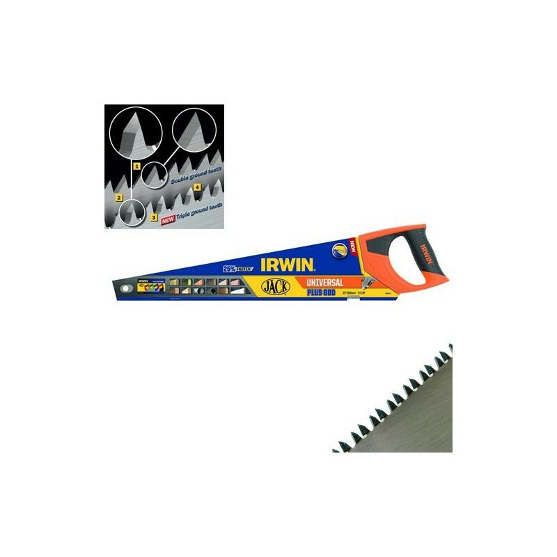 Universal Jack 880 Triple Ground 22'' Panel Saw 22 Inch Hand Saw JAK880UN22 - Irwin