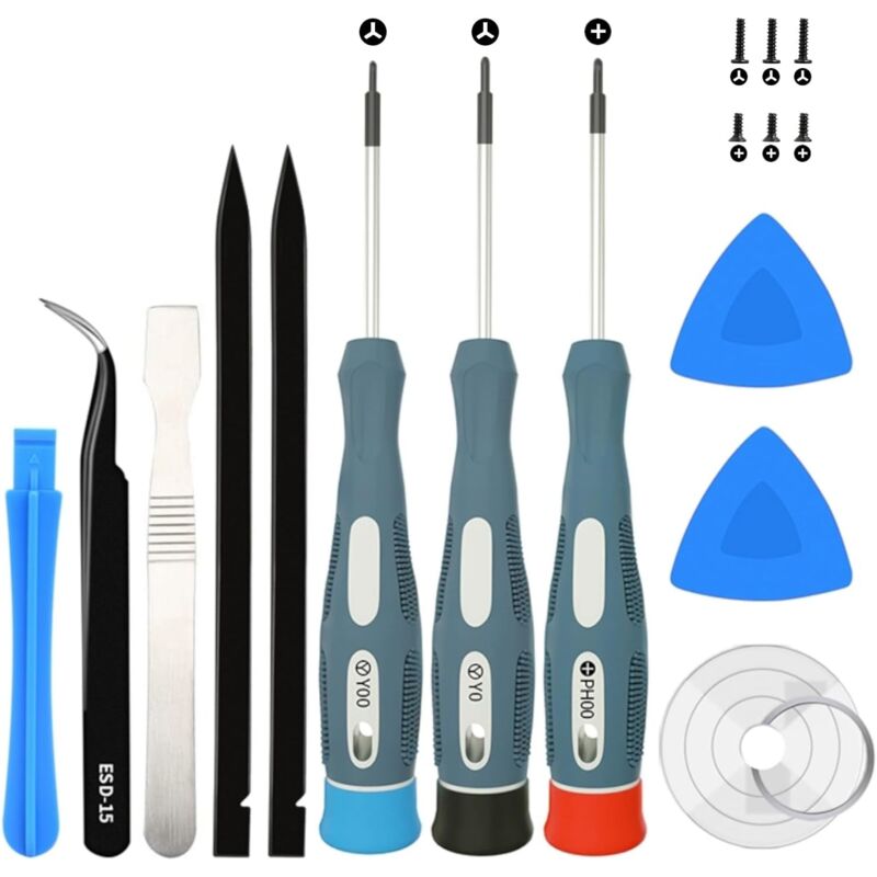 Screwdriver for Screwdriver Kit, Tri Tip Magnetic Screw Driver PH00 Y0 Y00 Repair Tool kit
