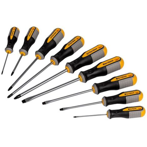 Screwdriver Set, 9 Piece - ROU22197