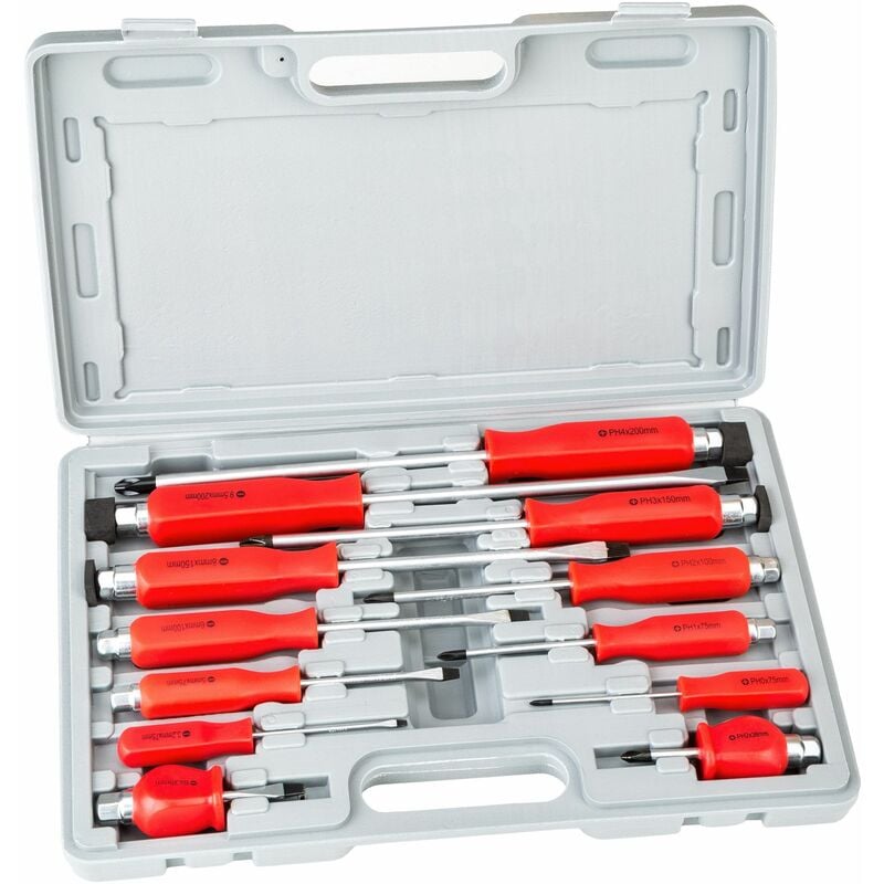Silverline 633602 Precision Screwdriver Set Slotted /& Phillips 11-pieces