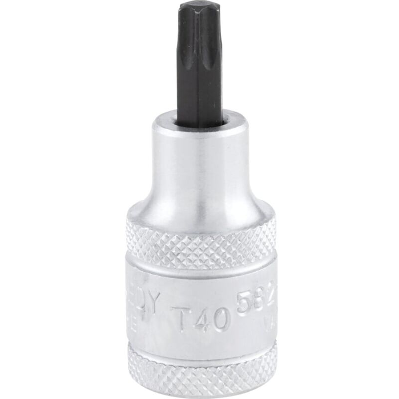 T60 x 55mm torx Socket Bit 1/2' Square Drive - Kennedy
