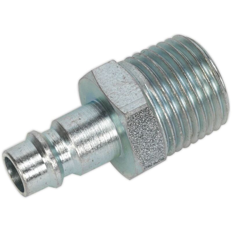 Screwed Adapter Male 1/2' bspt Pack of 2 - AC84 - Sealey