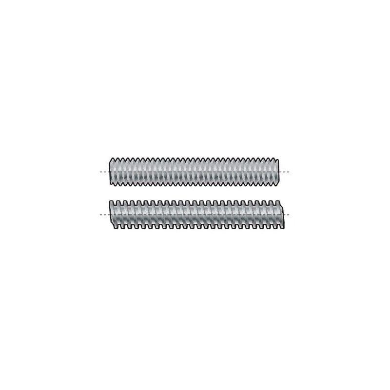 M16X1M Threaded Rod lh bzp (GR-8.8) - Qualfast