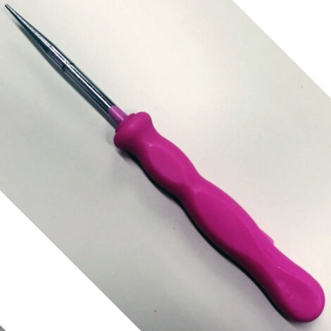 Scriber Satin Tip Metal Needle Awl With Plastic Handle Diy