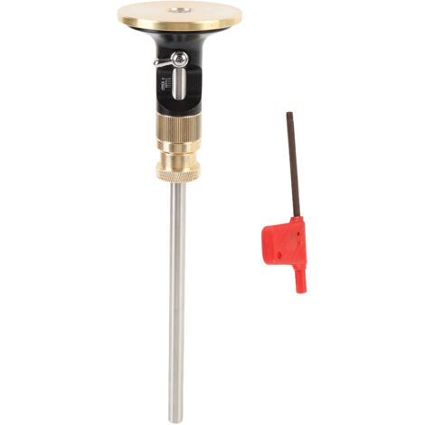 Scribeur à roulette MG0 000 0057 - Guide de marquage parallèle pour bois avec cutter fixe carbure et ajustement micrométrique 0,2mm