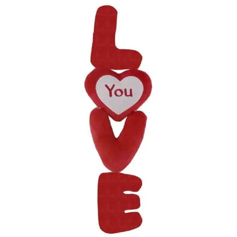 Trade Shop - plüsch inschrift liebe rotes herz sie 35 cm valentinstag geschenk 93680 -