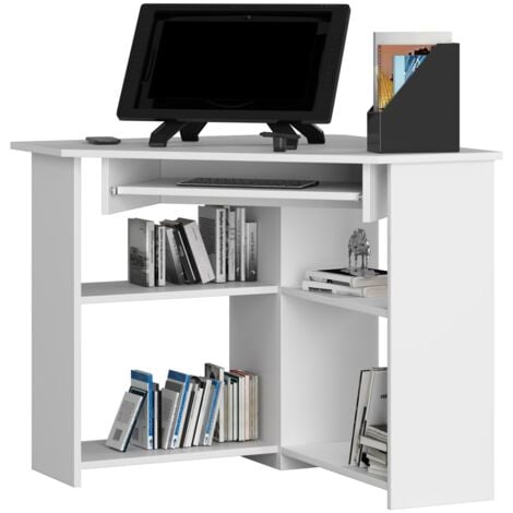 Scrivania angolare AKORD TED Bianco 80 cm 80x80x74 cm