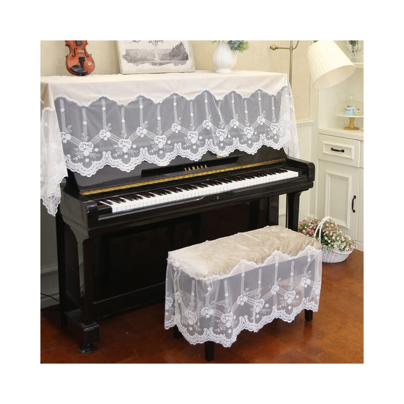 Classico del Merletto del Ricamo Pianoforte Telo
