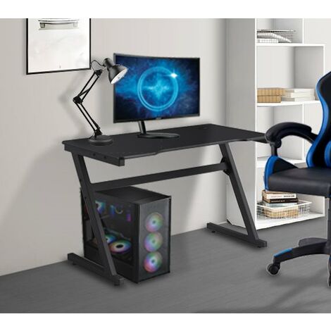 Scrivania Porta PC modello Thunder Desk colore Nero Dimensioni