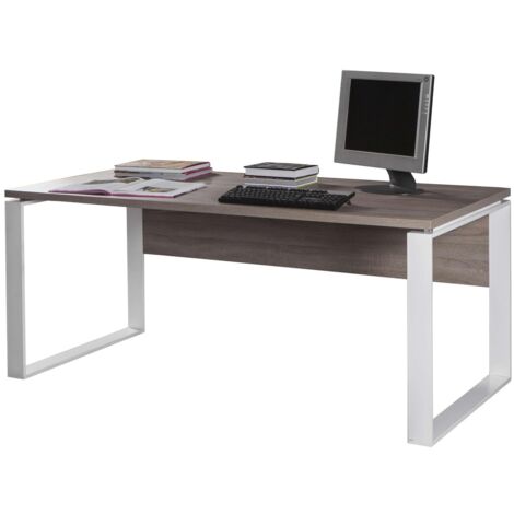 Scrivania con gambe in metallo rovere Sonoma   170 x 80 x 74,5