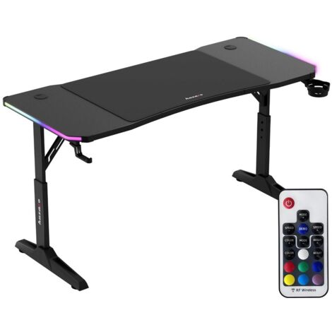 Scrivania da gioco Huzaro Hero 3.6 RGB nera