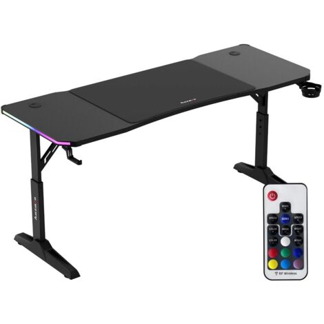 Scrivania da gioco Huzaro Hero 4.6 RGB nera
