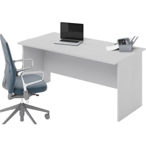 Scrivania da ufficio  colore Bianco H74x160x80cm