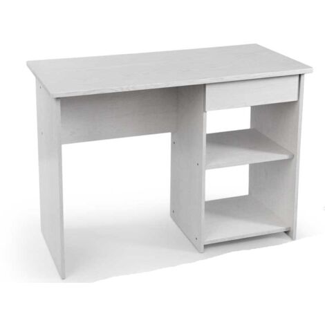 Scrivania in Truciolare cm.108x48 h.72 colore Bianco Perla