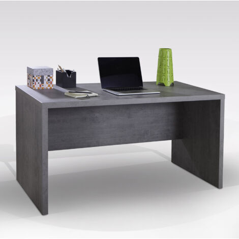 SCRIVANIA MOD. PRATICO CM 140X69 H. 74.2 CEMENTO