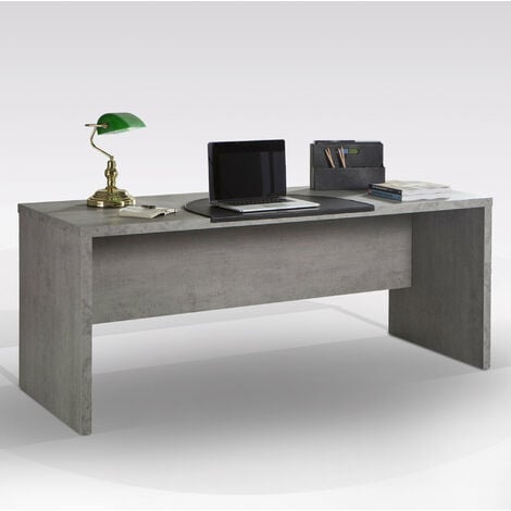 SCRIVANIA MOD. PRATICO CM 180X69 H. 74.2 GRIGIO CEMENTO