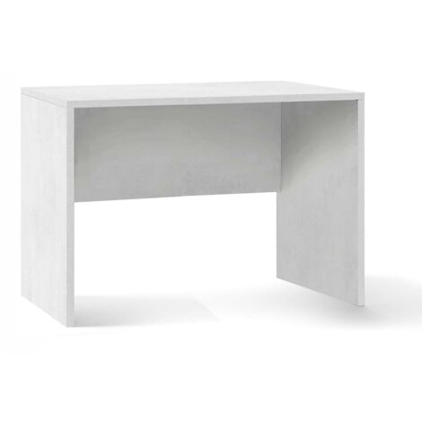 Scrivania moderna in legno Bianco Ossido 120x69x h76 cm