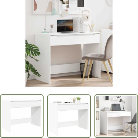 Scrivania moderna -  Scrivania Bianco 100 x 50 x 78 cm Legno ingegnerizzato