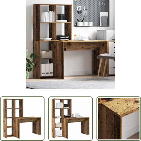 Scrivania moderna -  Scrivania Legno vecchio 138,5 x 55 x 143 cm Legno multistrato